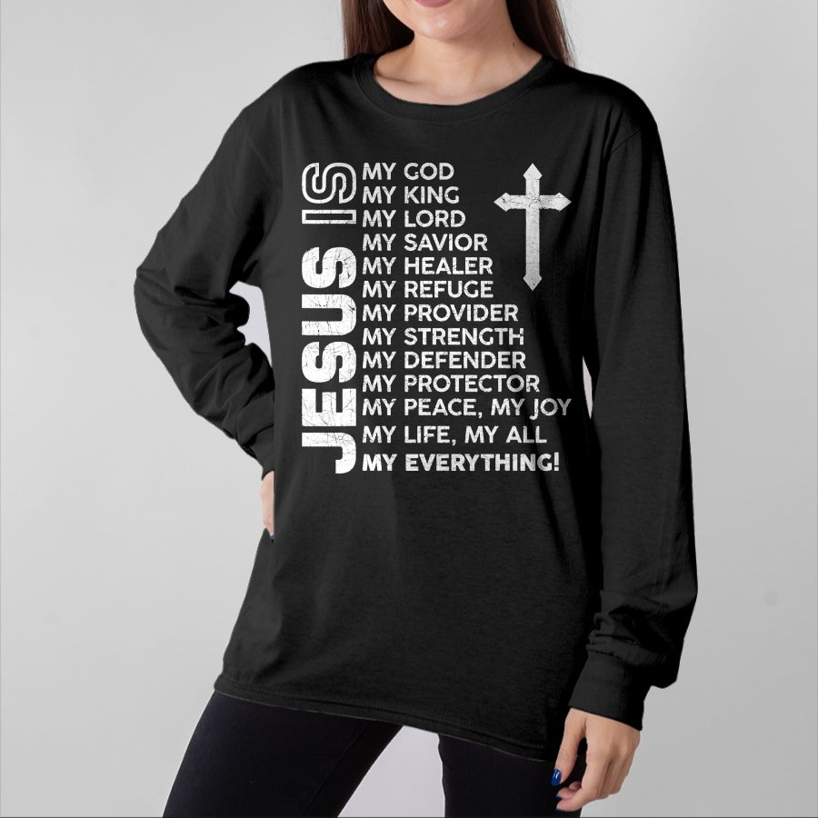 Christian Tee, Christian Faith Unisex T-Shirt/Hoodie/Sweatshirt HLT00 - Christian Men Boys Kids Jesus T-Shirt