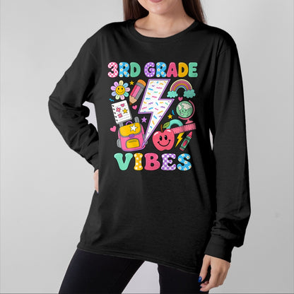 Best Student Shirt, Funny Back To School UnisexT-Shirt/Hoodie/Sweatshirt HLT00 - 3rd Grade for Girls Back to School First Day of Third Grade T-Shirt