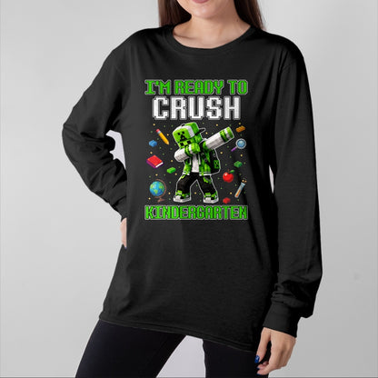 Best Student Shirt, Funny Back To School UnisexT-Shirt/Hoodie/Sweatshirt HLT00 - Back to School Kindergarten Boys Gamer First Day of Kinder T-Shirt