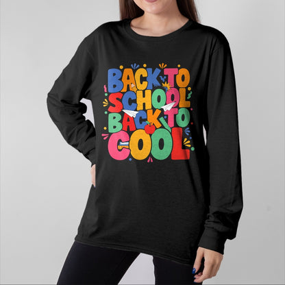 Best Student Shirt, Funny Back To School UnisexT-Shirt/Hoodie/Sweatshirt HLT00 - Back to School Back to Cool Retro First Day Look T-Shirt