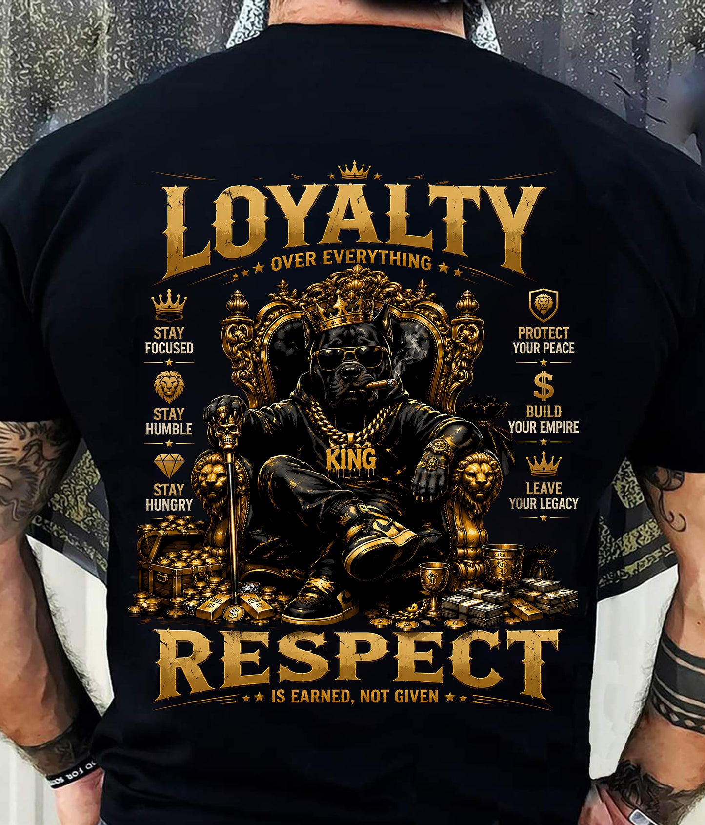 PET SHIRT Loyalty - For Men - Virgo00 (SKU2608-505)