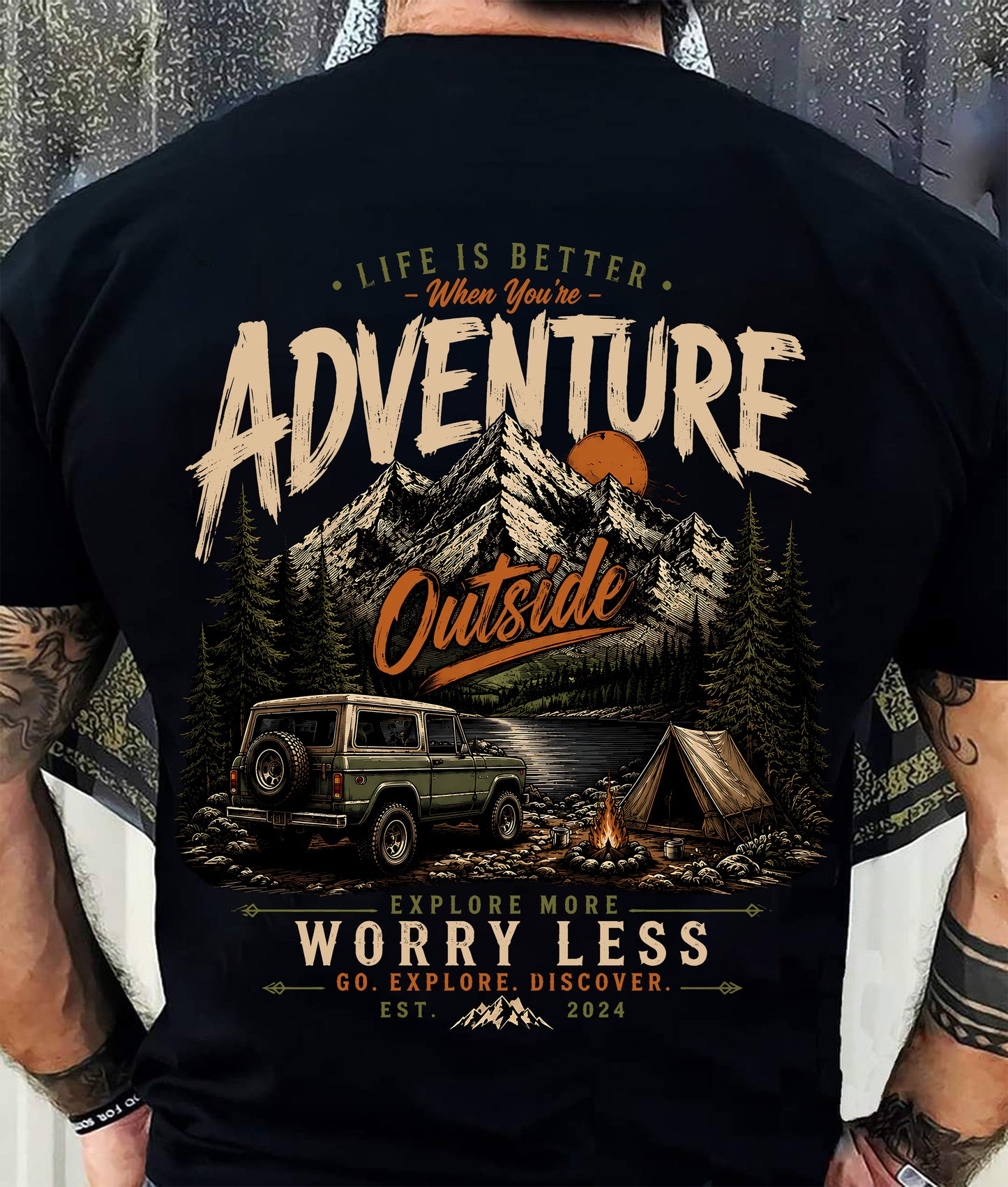 HOBBY SHIRT Adventure - For Men - Virgo00 (SKU2608-545)