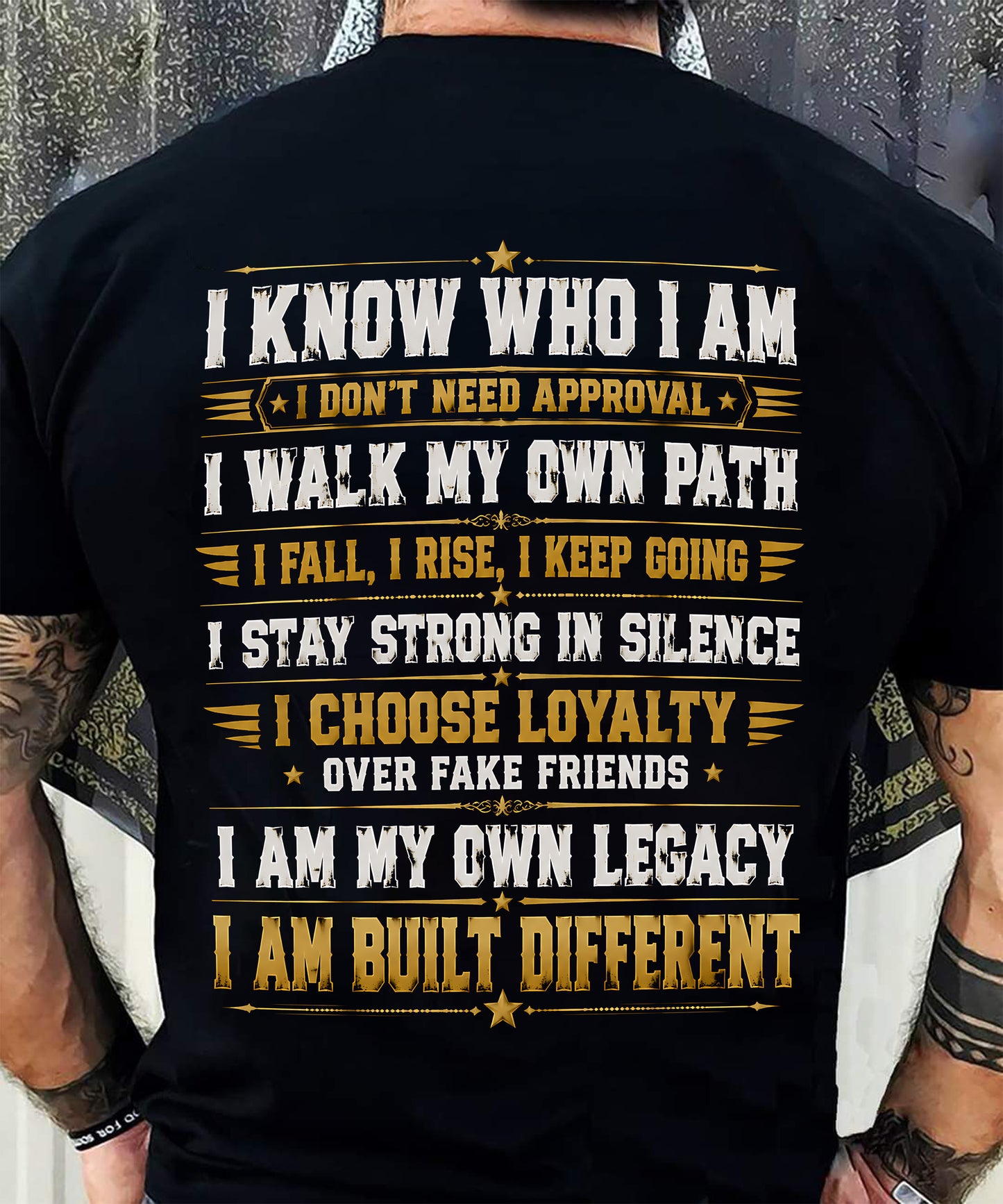 SHIRT Who I Am - For Men - Virgo00 (SKU2608-617)