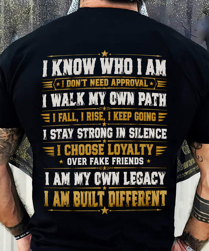 SHIRT Who I Am - For Men - Virgo00 (SKU2608-617)