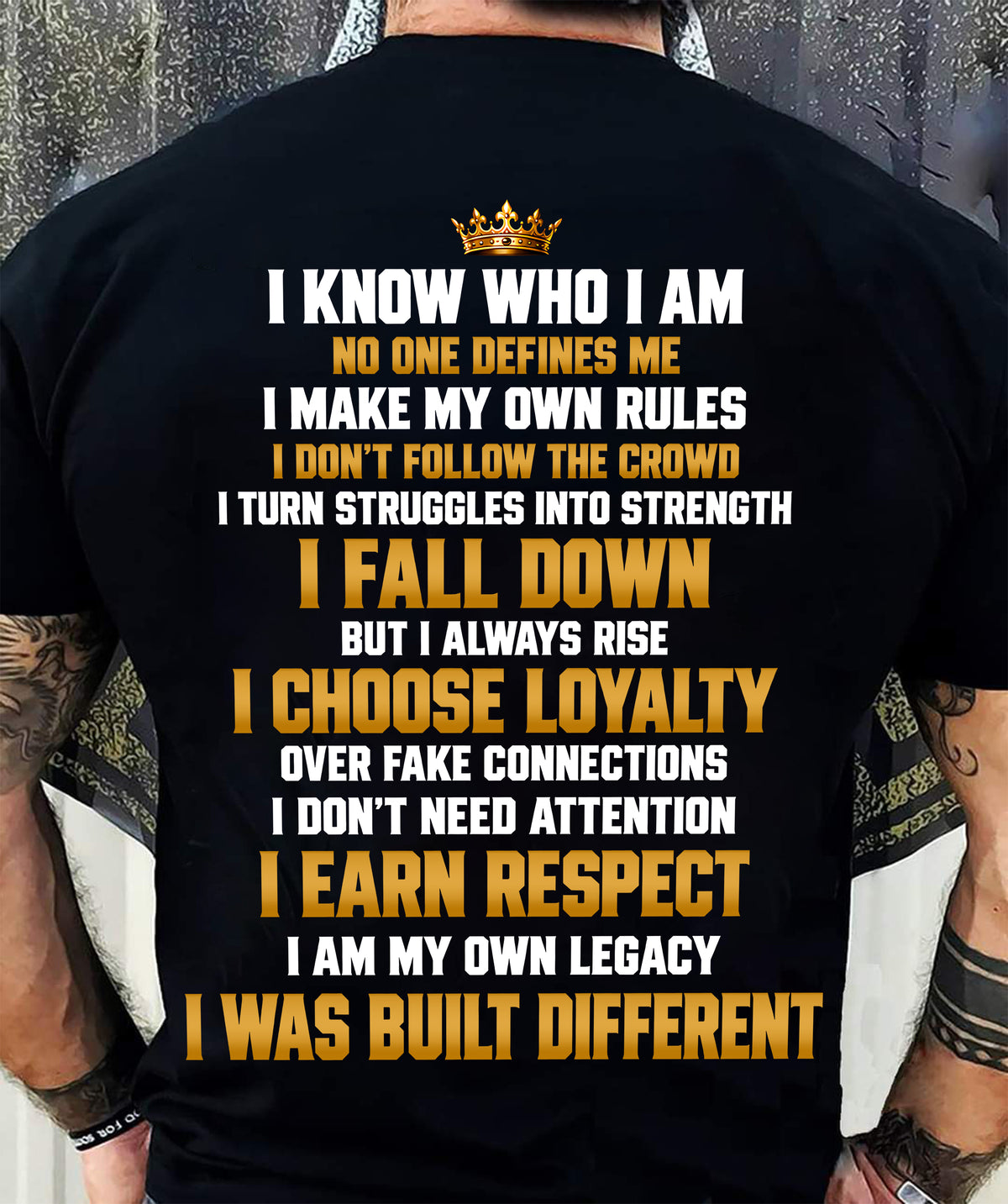 SHIRT Who I Am - For Men - Virgo00 (SKU2609-57)