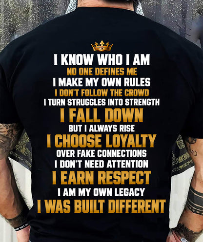 SHIRT Who I Am - For Men - Virgo00 (SKU2609-57)