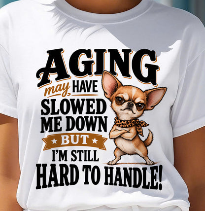 SHIRT I'm Still Hard To Handle! - For Women - Virgo00 (SKU2610-133)