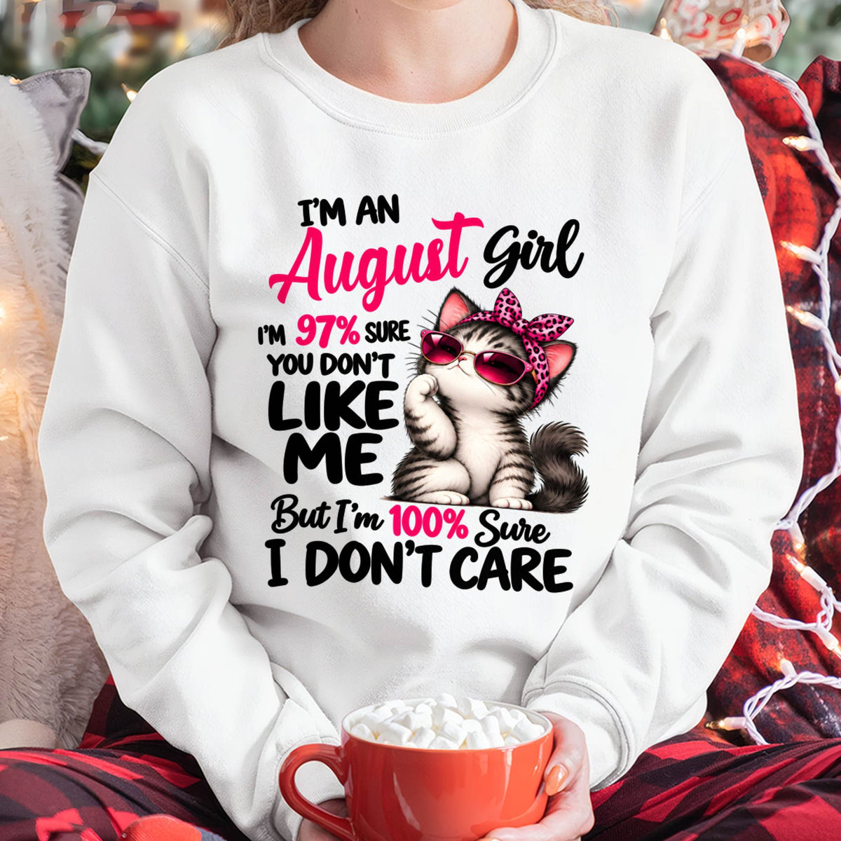 AUGUST SHIRT You Don't Like Me, I Don't Care - For Women -Virgo08 (SKU2610-192-08)
