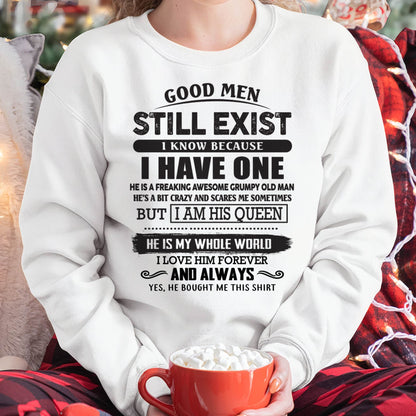 Good Men Still Exist - Perfect Gift For Your Girlfriend, Wife From Boyfriend, Husband - Virgo00 (SKU26T-0192-00)