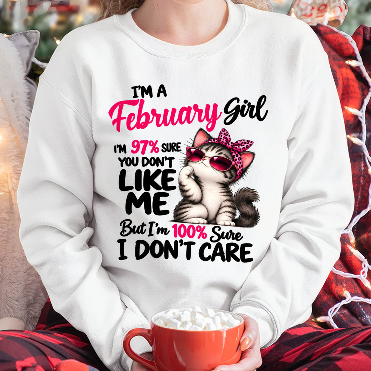 FEBRUARY SHIRT You Don't Like Me, I Don't Care - For Women -Virgo02 (SKU2610-192-02)
