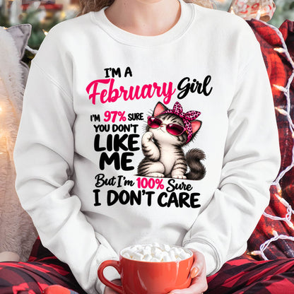 FEBRUARY SHIRT You Don't Like Me, I Don't Care - For Women -Virgo02 (SKU2610-192-02)
