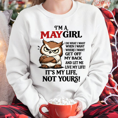 MAY SHIRT It's My Life, Not Yours - For Women - Virgo05 (SKU2609-328-05)