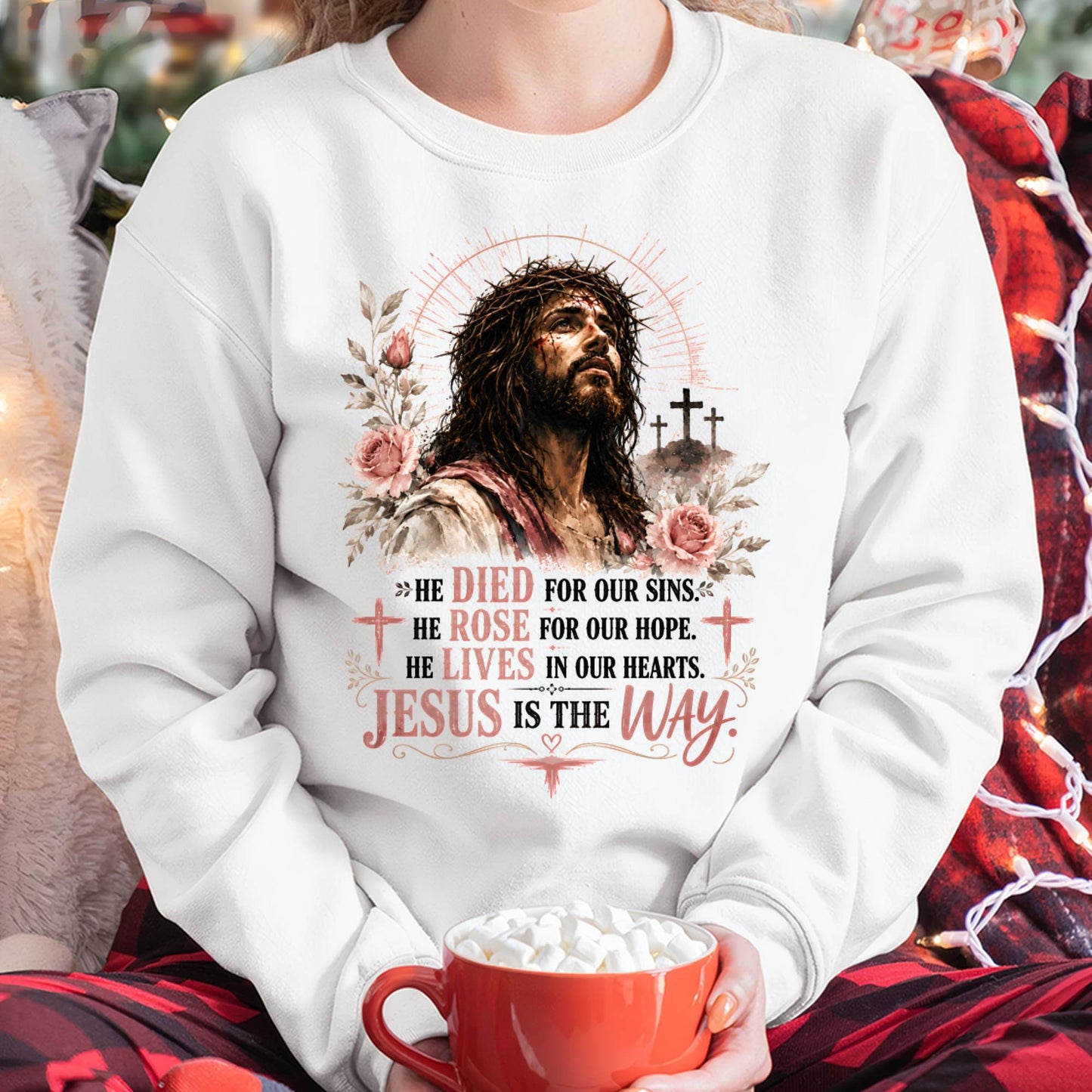 Christian T-Shirt Jesus is the way - For Women - Virgo00 (SKU2608-10)