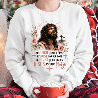Christian T-Shirt Jesus is the way - For Women - Virgo00 (SKU2608-10)