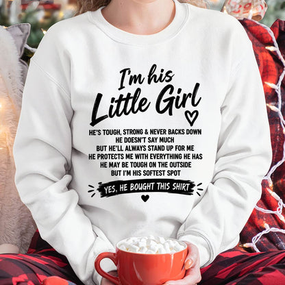 SHIRT I'm His Little Girl - From Grandpa - To Granddaughter - Virgo00 (SKU2609-169)