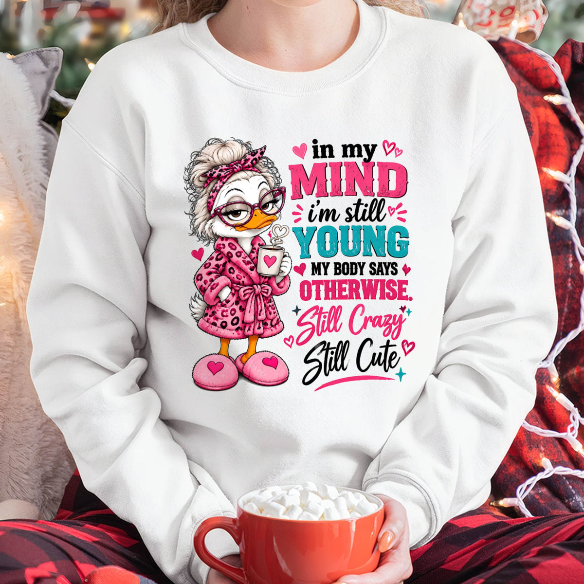 SHIRT In My Mind I'm Still Young - For Women - Virgo00 (SKU2609-219)