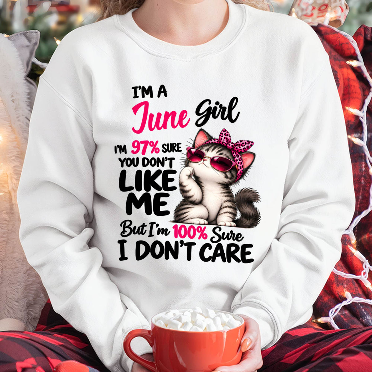 JUNE SHIRT You Don't Like Me, I Don't Care - For Women -Virgo06 (SKU2610-192-06)
