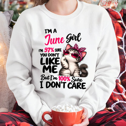 JUNE SHIRT You Don't Like Me, I Don't Care - For Women -Virgo06 (SKU2610-192-06)