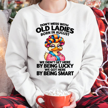 AUGUST SHIRT Don't Mess With Old Ladies - For Women - Virgo08 (SKU2609-304-08)