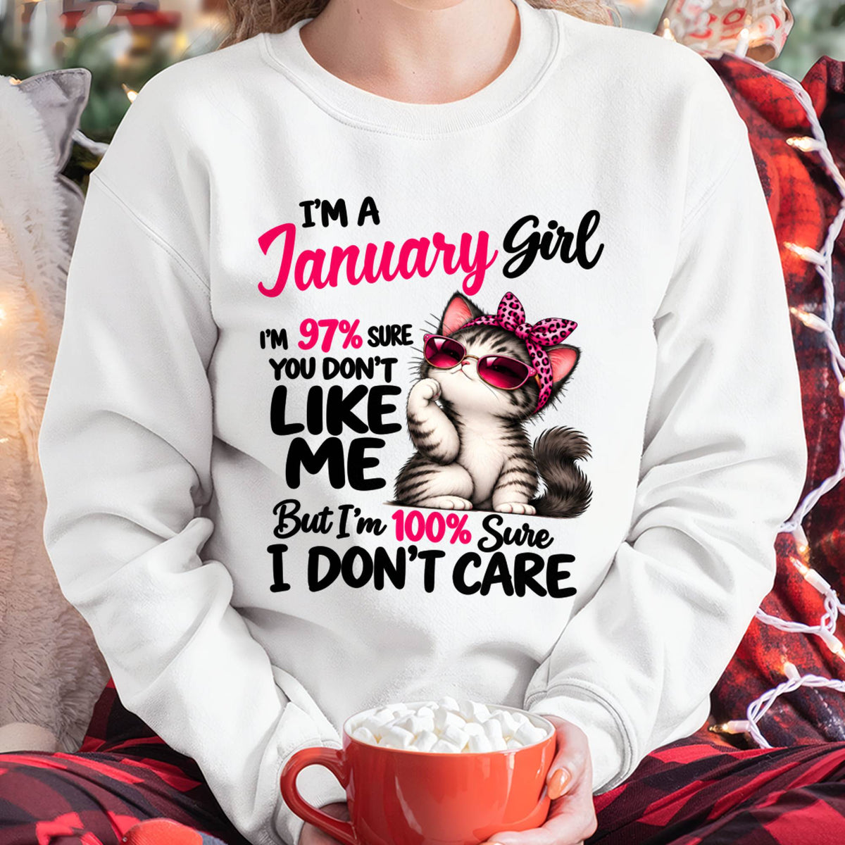 JANUARY SHIRT You Don't Like Me, I Don't Care - For Women -Virgo01 (SKU2610-192-01)