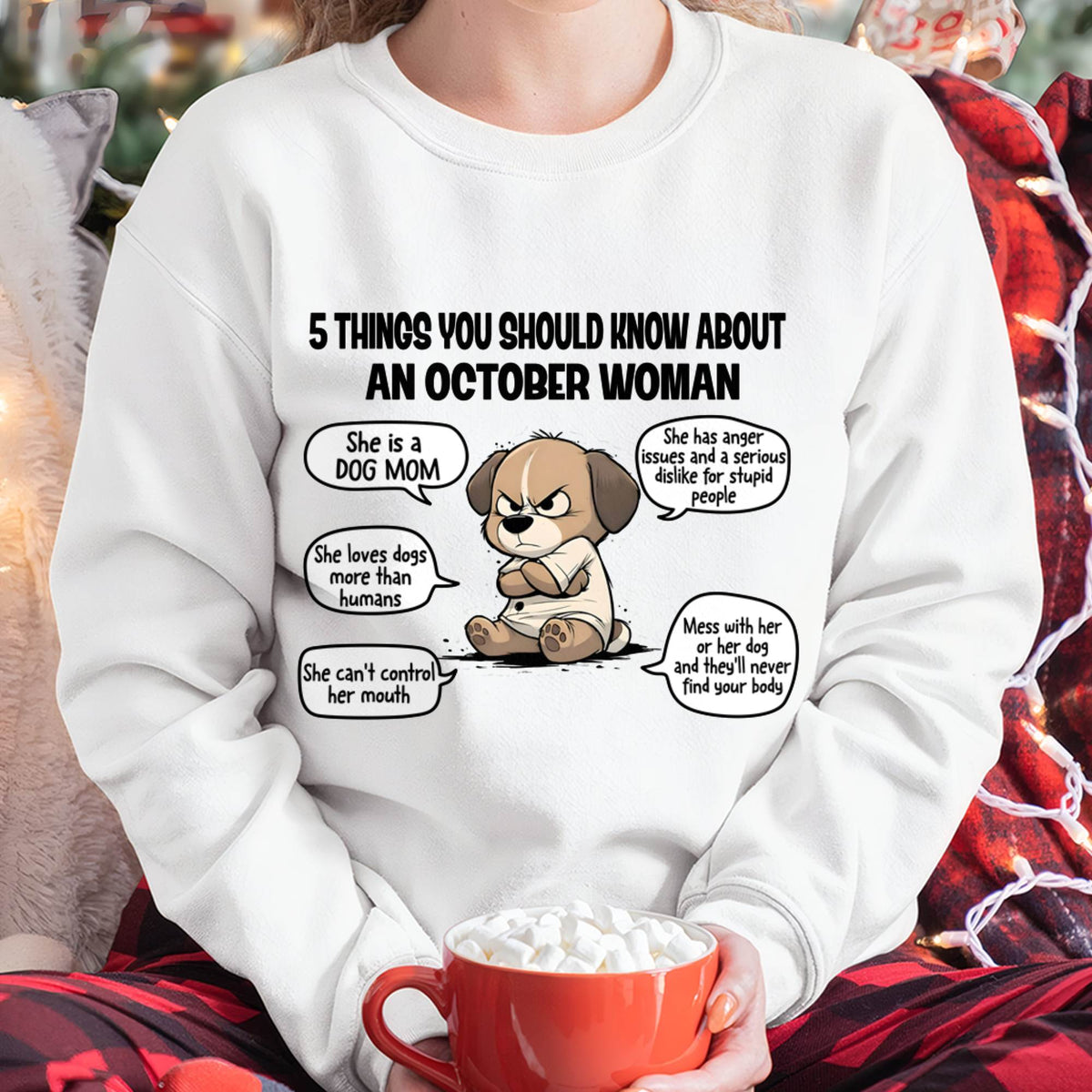 OCTOBER SHIRT, 5 THINGS YOU SHOULD KNOW ABOUT THIS WOMAN - Virgo10 (SKU2604-311-10)
