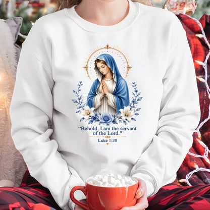 Christian T-Shirt Virgin Mary - For Women - Virgo00 (SKU2608-50)