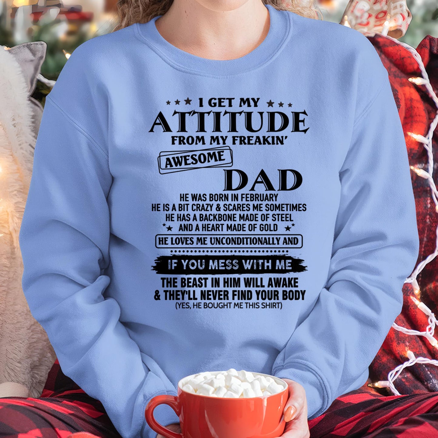 February - Gift For Son and Daughter From Dad - Virgo02 - (SKU-TDADC-02)