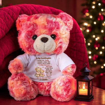 TO MY GRANDDAUGHTER - TEDDY BEAR, A BIG HUG FROM GRANDMA - virgo (SKU2608-607)