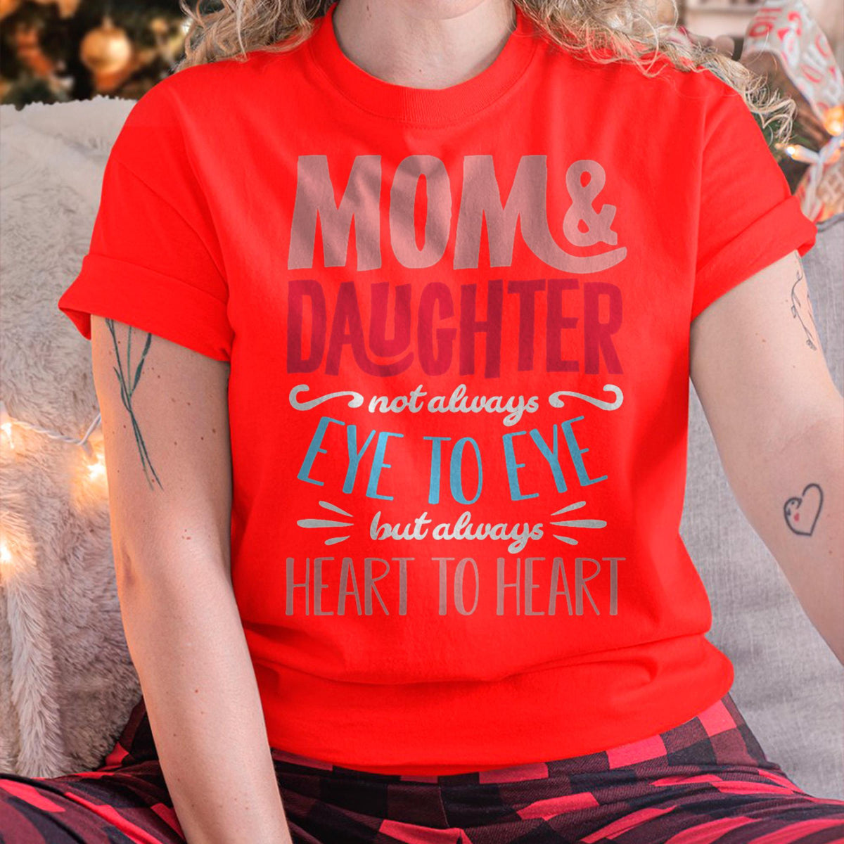 Mom and Daughter T shirt - Gift For Daughter from Mom - virgo00