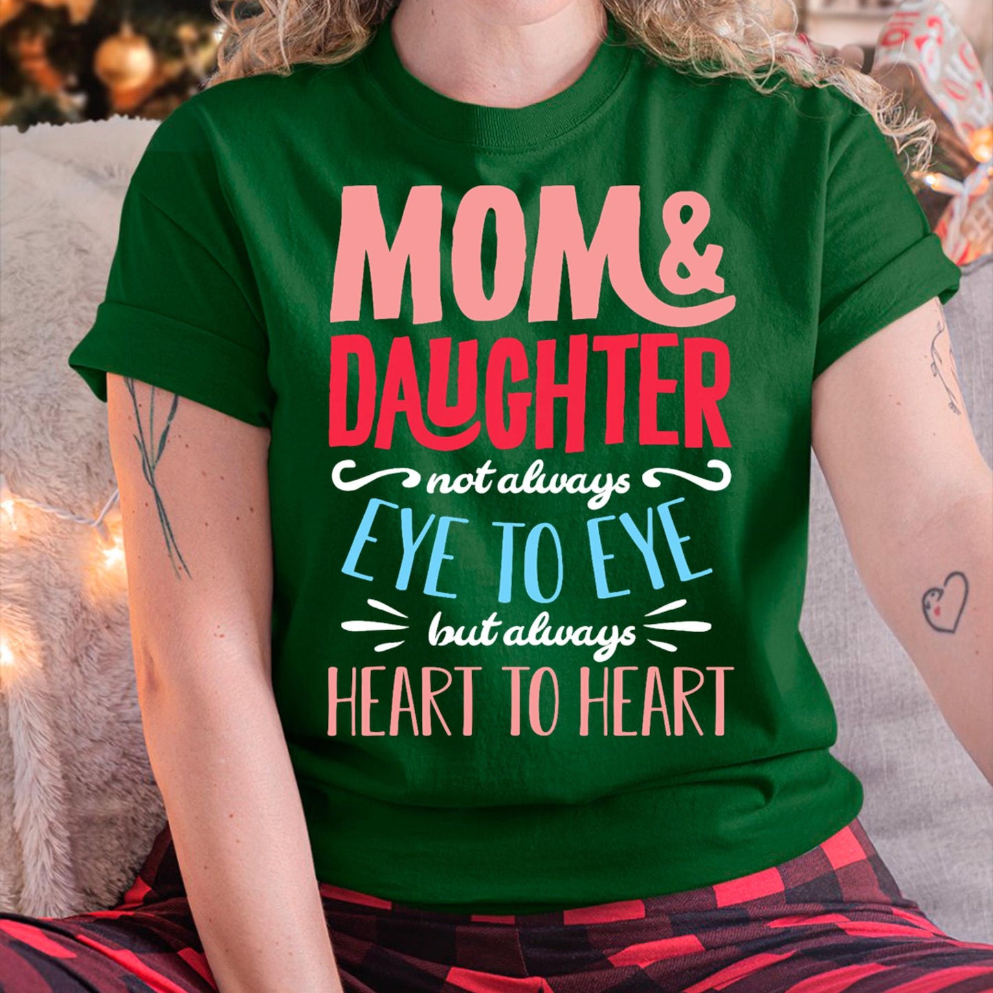 Mom and Daughter T shirt - Gift For Daughter from Mom - virgo00