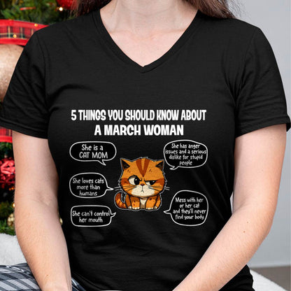 MARCH SHIRT, 5 THINGS YOU SHOULD KNOW ABOUT THIS WOMAN - Virgo03 (SKU2604-312-03)