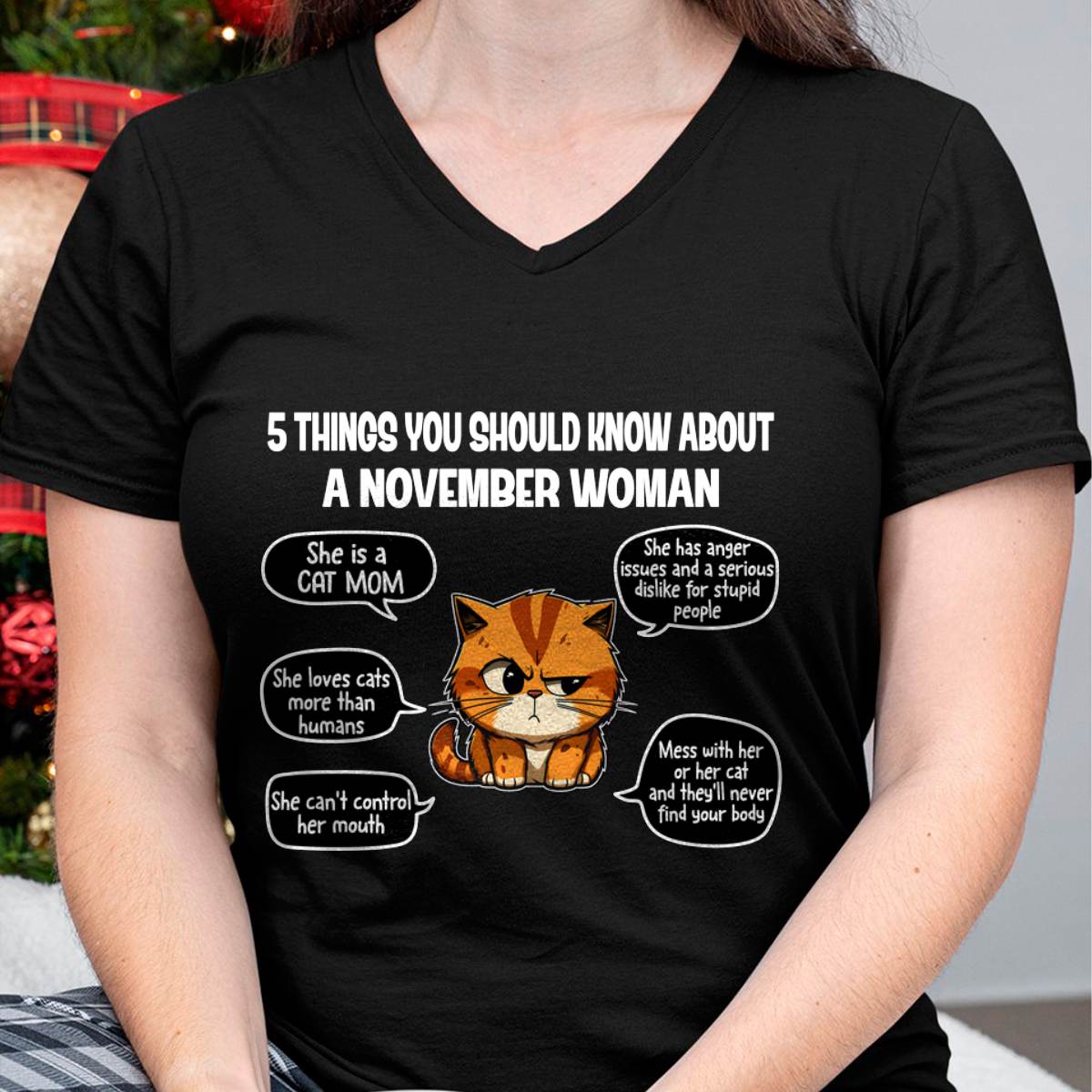 NOVEMBER SHIRT, 5 THINGS YOU SHOULD KNOW ABOUT THIS WOMAN - Virgo11 (SKU2604-312-11)