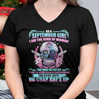AS A SEPTEMBER GIRL I AM THE KIND OF WOMAN FMA (SKU08-85-09)