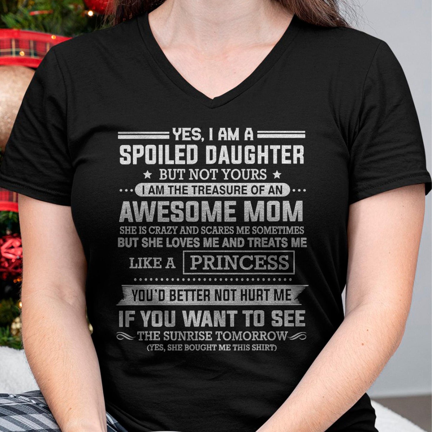I Get My Attitude From My Freaking Awesome Mom - Gift for Daughter From Mom - virgo00