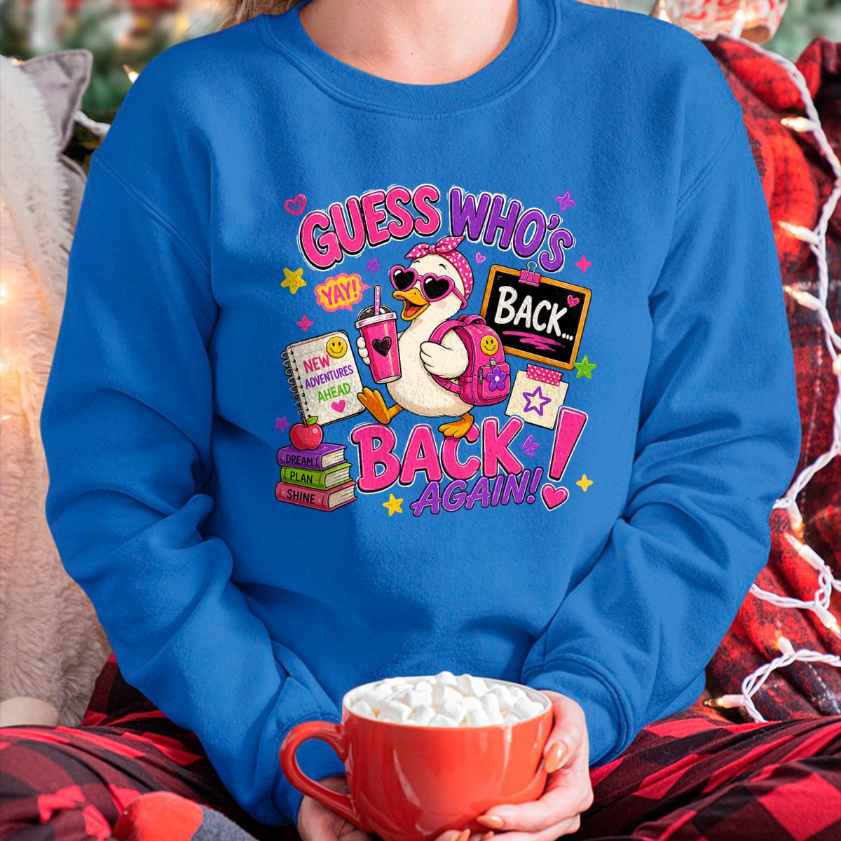 Best Student Shirt, Funny Back To School UnisexT-Shirt/Hoodie/Sweatshirt HLT00 - Guess Who_s Back Again Funny Back to School Teacher T-Shirt
