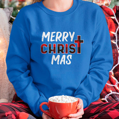 Christian Tee, Christian Faith Unisex T-Shirt/Hoodie/Sweatshirt HLT00 - Merry Christ Mas Christian Jesus Christmas Xmas T-Shirt