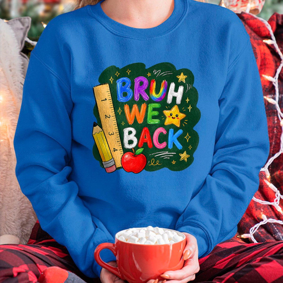 Best Student Shirt, Funny Back To School UnisexT-Shirt/Hoodie/Sweatshirt HLT00 - Bruh We Back Funny Teachers Kids Back to School First Day T-Shirt