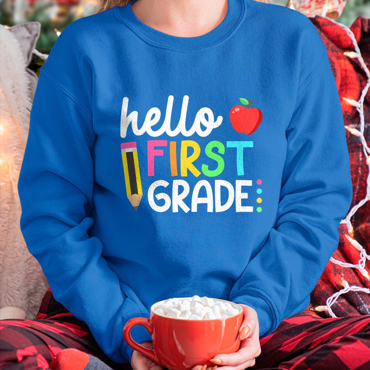 Best Student Shirt, Funny Back To School UnisexT-Shirt/Hoodie/Sweatshirt HLT00 - Hello First Grade Team 1st Grade Back to School Teacher Kids T-Shirt