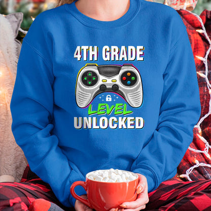 Best Student Shirt, Funny Back To School UnisexT-Shirt/Hoodie/Sweatshirt HLT00 - Boys First Day of 4th Grade Shirt Kids Gaming Back to School T-Shirt