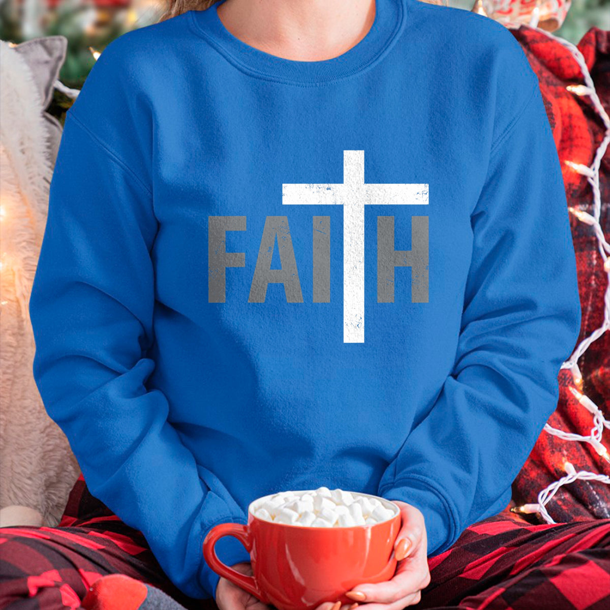 Christian Tee, Christian Faith Unisex T-Shirt/Hoodie/Sweatshirt HLT00 - Funny Christian Christ Religious Women Men Faith Cross T-Shirt