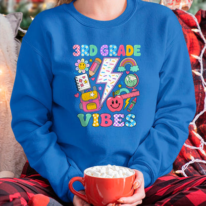 Best Student Shirt, Funny Back To School UnisexT-Shirt/Hoodie/Sweatshirt HLT00 - 3rd Grade for Girls Back to School First Day of Third Grade T-Shirt