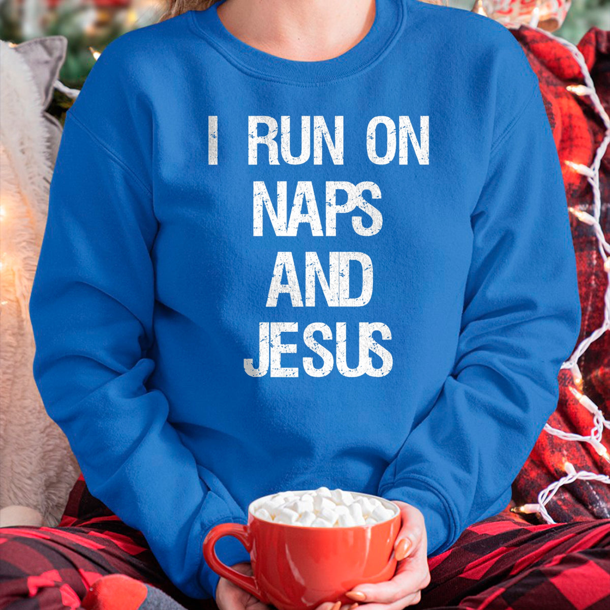 Christian Tee, Christian Faith Unisex T-Shirt/Hoodie/Sweatshirt HLT00 - Funny Run On Nap & Jesus Christ Sayings Christian T-Shirt (1)