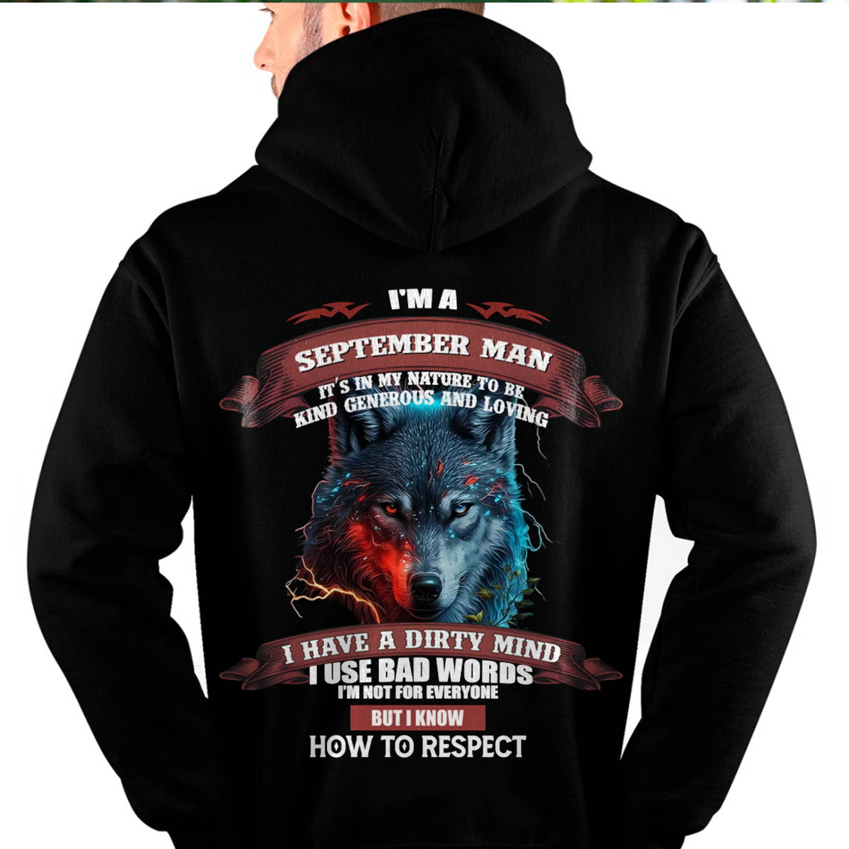 SEPTEMBER - KNOW HOW TO RESPECT - BIRTHDAY T-SHIRT FOR MEN - Virgo09 (SKU12-162-09)