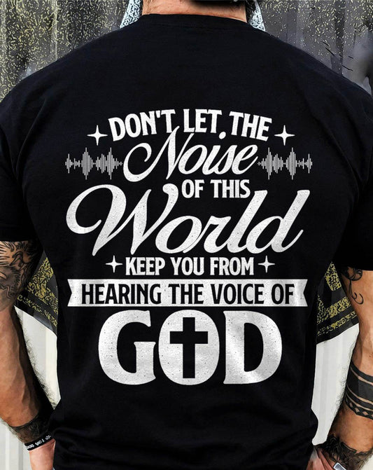 The Voice Of God - Christian Faithg Religion Jesus Christ T-Shirt - For Men - Virgo00 (SKU2807-NI-12)