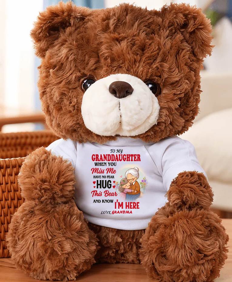 TO MY GRANDDAUGHTER - TEDDY BEAR, A BIG HUG FROM GRANDMA - virgo00