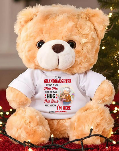 TO MY GRANDDAUGHTER - TEDDY BEAR, A BIG HUG FROM GRANDMA - virgo00