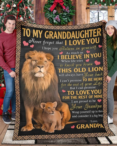 BLANKET FOR GRANDSON – COMFORT & WARMTH GIFT FROM GRANDPA  Sherpa Fleece Quilt Blanket virgo00 (SKUB09-113)