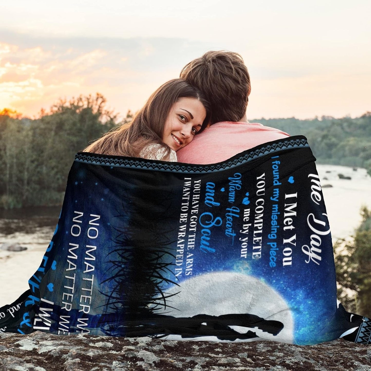 BLANKET FOR WIFE FROM HUSBAND – COMFORT & WARMTH GIFT (SKUB12-92)