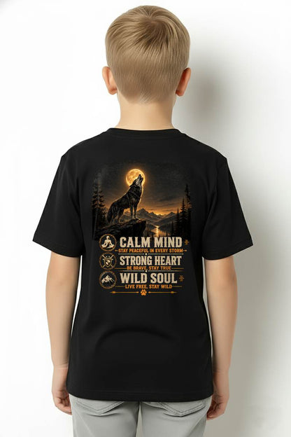 PET SHIRT Calm, Strong, Wild - For Men - Virgo00 (SKU2608-405)