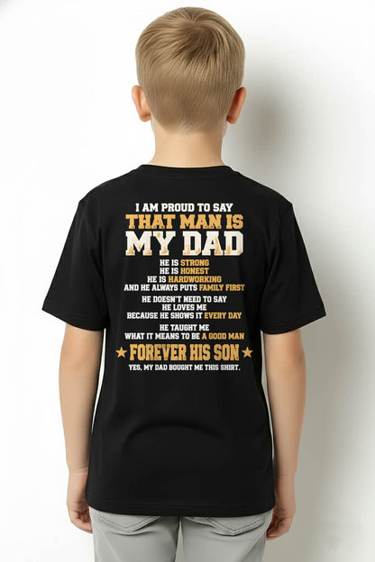 SHIRT That Man Is My Dad - From Dad - To Son - Virgo00 (SKU2609-80)